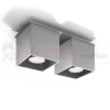 Oprawa sufitowa plafon spot kostka Cube 2xGU10 Quad 2 szary SL.0064 perfektmarket.webp