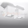 Oprawa sufitowa plafon spot kostka Cube 2xGU10 Quad 2 biały SL.0065 perfektmarket.webp
