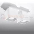 Oprawa sufitowa plafon spot kostka Cube 2xGU10 Quad 2 biały SL.0065 perfektmarket.webp