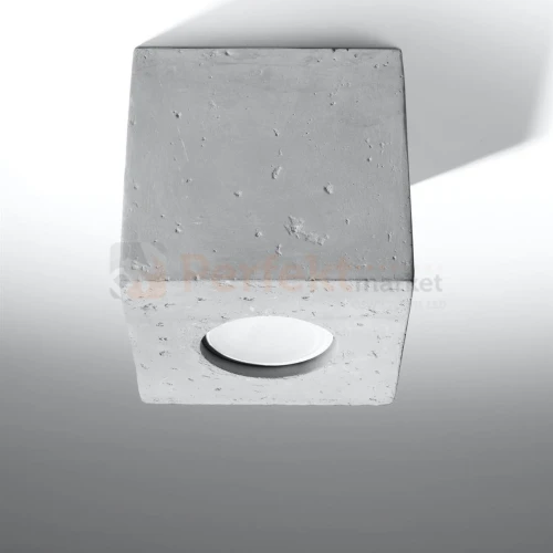 Nowoczesna oprawa sufitowa betonowa plafon Quad SL.0489 perfektmarket.webp