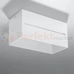 Plafon spot kostka podwójny LOBO MAXI biały Sollux SL.0383 perfektmarket.webp