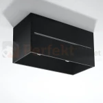 Plafon spot kostka podwójny LOBO MAXI czarny Sollux SL.0384 perfektmarket.webp