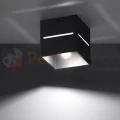 Nowoczesna lampa sufitowa spot kwadratowy Lobo czarny SL.0207 Sollu 1 perfektmarket.webp