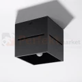 Nowoczesna lampa sufitowa spot kwadratowy Lobo czarny SL.0207 Sollu perfektmarket.webp