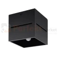 Nowoczesna lampa sufitowa spot kwadratowy Lobo czarny SL.0207 Sollux 2 perfektmarket.webp