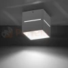 Nowoczesna lampa sufitowa spot kwadratowy Lobo biały SL.0209 1 perfektmarket.webp