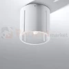 Plafon tuba INEZ okrągły biały gra świateł Sollux SL.0355 downlight perfektmarket.webp