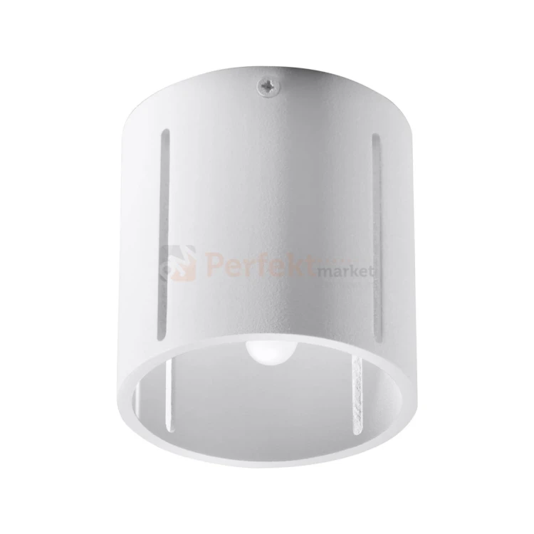 Plafon tuba INEZ okrągły biały gra świateł Sollux SL.0355 downlight 1 perfektmarket.webp