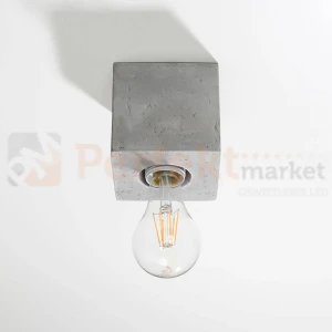 Sufitowa oprawa betonowa Ariz downlight E27 Sollux SL.0681