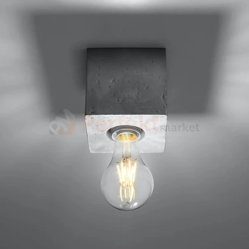 Sufitowa oprawa betonowa Ariz downlight E27 Sollux SL.0681 perfektmarket olsztyn.webp