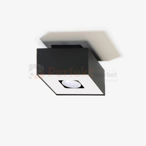 Oprawa sufitowa downlight plafon kostka GU10 MONO czarny SL.0070 perfektmarket.webp