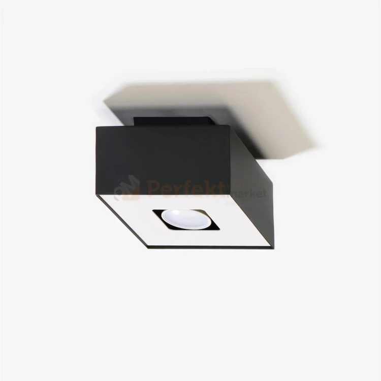 Oprawa sufitowa downlight plafon kostka GU10 MONO czarny SL.0070 perfektmarket.webp