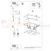 Oprawa sufitowa downlight plafon kostka GU10 MONO 2 montaż perfektmarket.webp