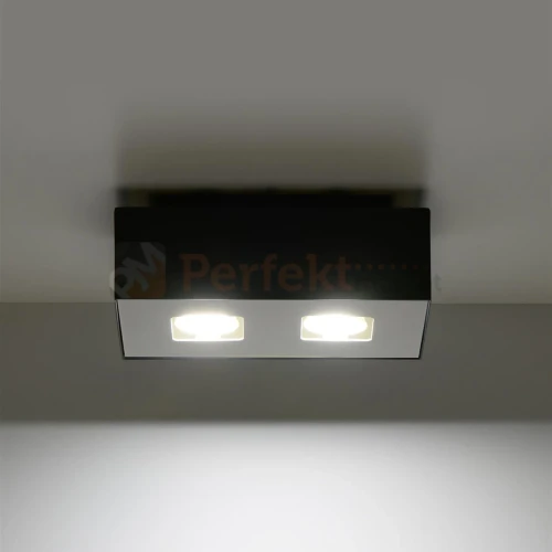 Oprawa sufitowa downlight plafon kostka GU10 MONO 2 czarny SL.0071 2 perfektmarket.webp