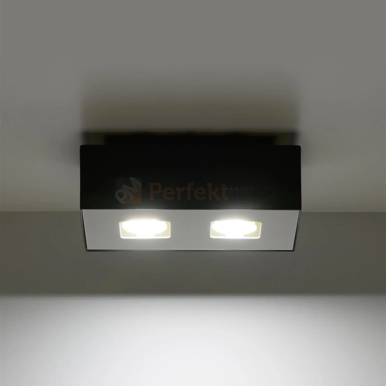 Oprawa sufitowa downlight plafon kostka GU10 MONO 2 czarny SL.0071 2 perfektmarket.webp
