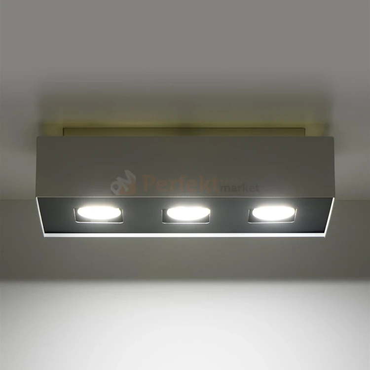 Oprawa sufitowa downlight plafon kostka GU10 MONO 3 biały SL.0068 1 perfektmarket.webp