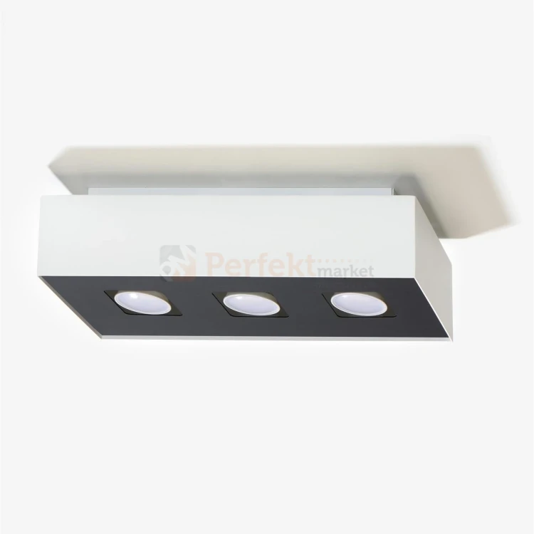 Oprawa sufitowa downlight plafon kostka GU10 MONO 3 biały SL.0068 perfektmarket.webp
