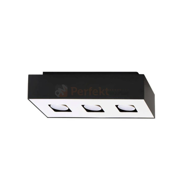 Oprawa sufitowa downlight plafon kostka GU10 MONO 3 czarny SL.0072 2 perfektmarket.webp