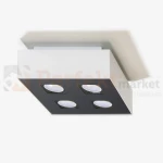 Oprawa sufitowa downlight plafon kostka GU10 MONO 4 biały SL.0069 perfektmarket.webp