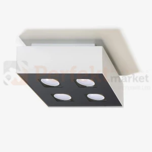 Oprawa sufitowa downlight plafon kostka GU10 MONO 4 biały SL.0069