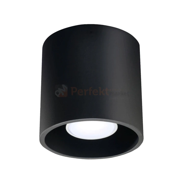Oprawa plafon tuba spot GU10 Orbis 1 czarny SL.0016 2 perfektmarket olsztyn.webp