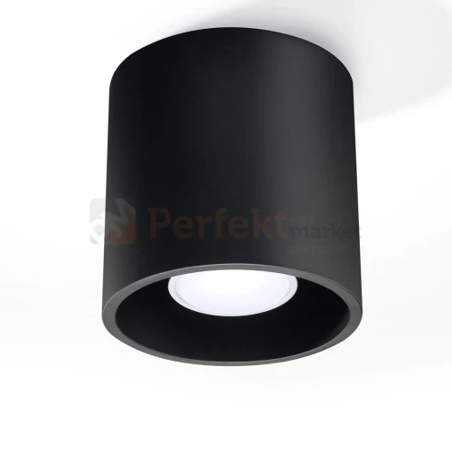 Oprawa plafon tuba spot GU10 Orbis 1 czarny SL.0016 perfektmarket olsztyn.webp