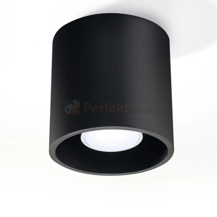 Oprawa plafon tuba spot GU10 Orbis 1 czarny SL.0016 perfektmarket olsztyn.webp