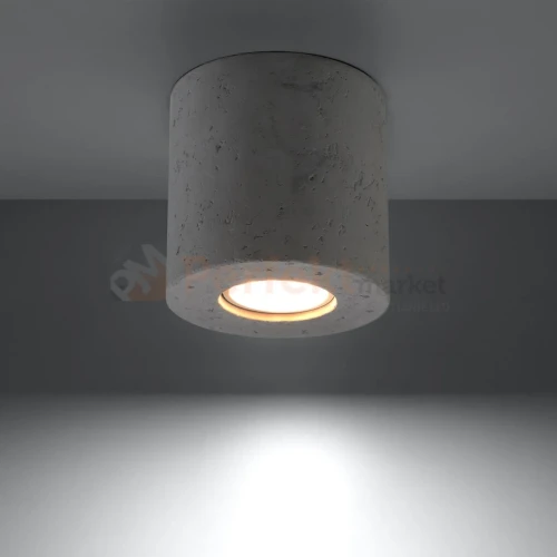 Nowoczesny plafon Orbis lampa sufitowa betonowa spot SL.0488 1 perfektmarket.webp