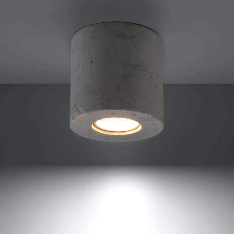 Nowoczesny plafon Orbis lampa sufitowa betonowa spot SL.0488 1 perfektmarket.webp