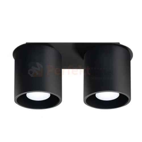Oprawa sufitowa downlight 2xGU10 Orbis 2 czarny SL.0054 2 perfektmarket.webp