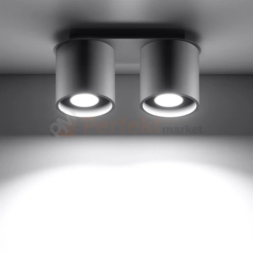 Oprawa sufitowa downlight 2xGU10 Orbis 2 szary SL.0055 1 perfektmarket.webp