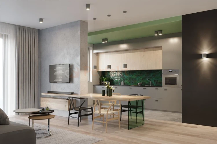 Oprawa sufitowa downlight 2xGU10 Orbis 2 szary SL.0055 aranżacja 2 perfektmarket.webp