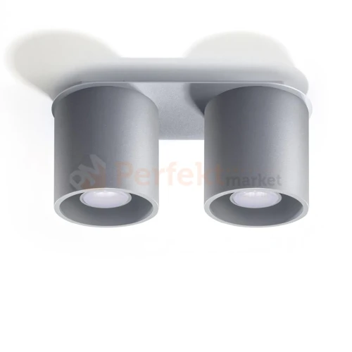 Oprawa sufitowa downlight 2xGU10 Orbis 2 szary SL.0055 perfektmarket.webp