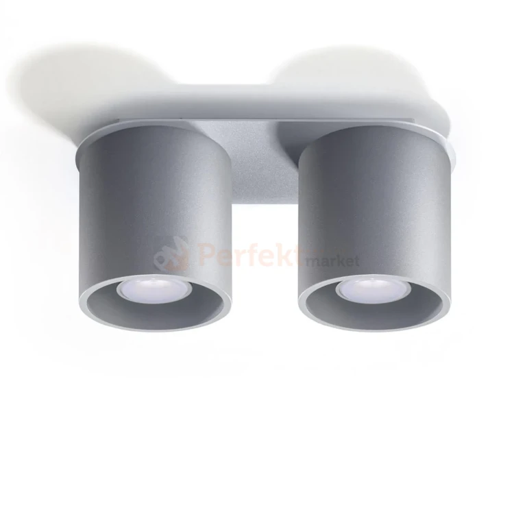 Oprawa sufitowa downlight 2xGU10 Orbis 2 szary SL.0055 perfektmarket.webp