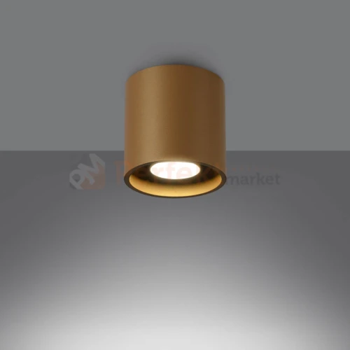 Oprawa plafon tuba spot GU10 Orbis 1 złoty SL.1180 1 perfektmarket.webp