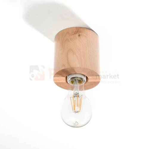Oprawa sufitowa spot downlight SALGADO naturalne drewno SL.0672 1 perfektmarket.webp