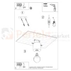 Oprawa sufitowa spot downlight SALGADO naturalne drewno SL.0672 montaż perfektmarket.webp