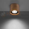 Oprawa sufitowa drewniana downlight BASIC 1 SL.0913 Sollux 1 perfektmarket.webp