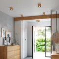 Oprawa sufitowa drewniana downlight BASIC 1 SL.0913 Sollux aranżacja perfektmarket.webp