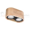 Oprawa sufitowa drewniana downlight BASIC 2 SL.0914 Sollux 2 perfektmarket.webp