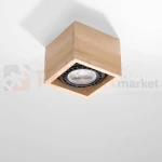 Plafon drewniany downlight QUATRO 1 SL.0915 Sollux perfektmarket.webp