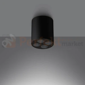 Lampa sufitowa LED downlight ZOE czarny SL.1210
