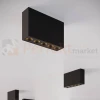 Lampa sufitowa LED downlight SOLE czarny SL.1212 aranżacja perfektmarket.webp