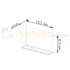 Lampa sufitowa LED downlight SOLE czarny SL.1212 wymiary perfektmarket.webp