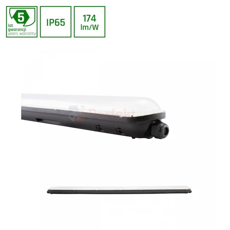 Czarna ampa hermetyczna LED LIMEA GIGANT 38W IP65 4000K premium BLACK perfektmarket.webp