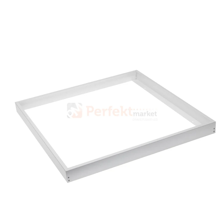 ramka natynkowa do paneli LED Algine LINE biała 60x60 perfektmarket.webp