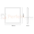 Panel LED kaseton sufitowy  podtynkowy 60x60 40W 4000K slim EKP9128 wymiary perfektmarket.webp