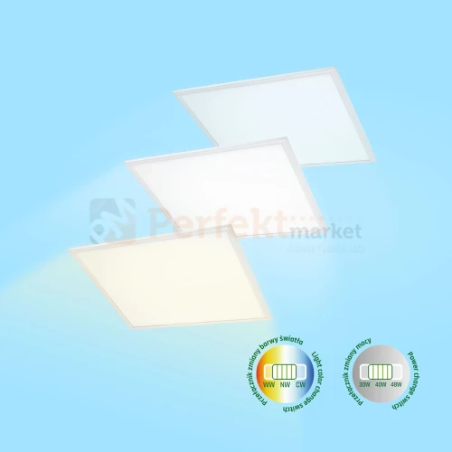 Panel LED 60x60 ALGINE backlight  CCT regulacja mocy  5 lat gwarancji 1 perfektmarket.webp