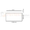 Panel LED 120x60 ALGINE backlight 64W 4000K PZH 5 lat gwarancji wymiary perfektmarket.webp