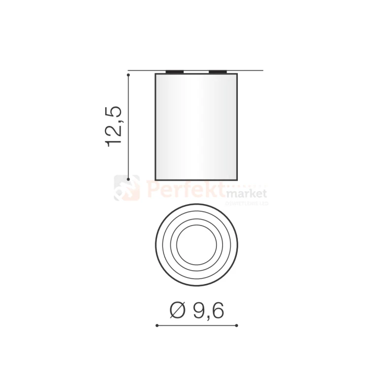 azzardo bross 1 wymiary oprawy perfektmarket.webp